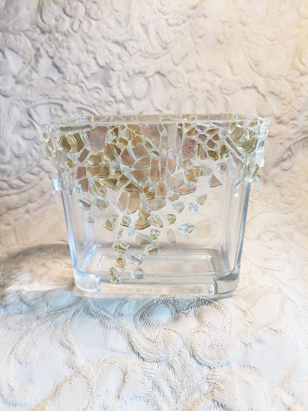 Clear Glass Mosaic Accent Glass